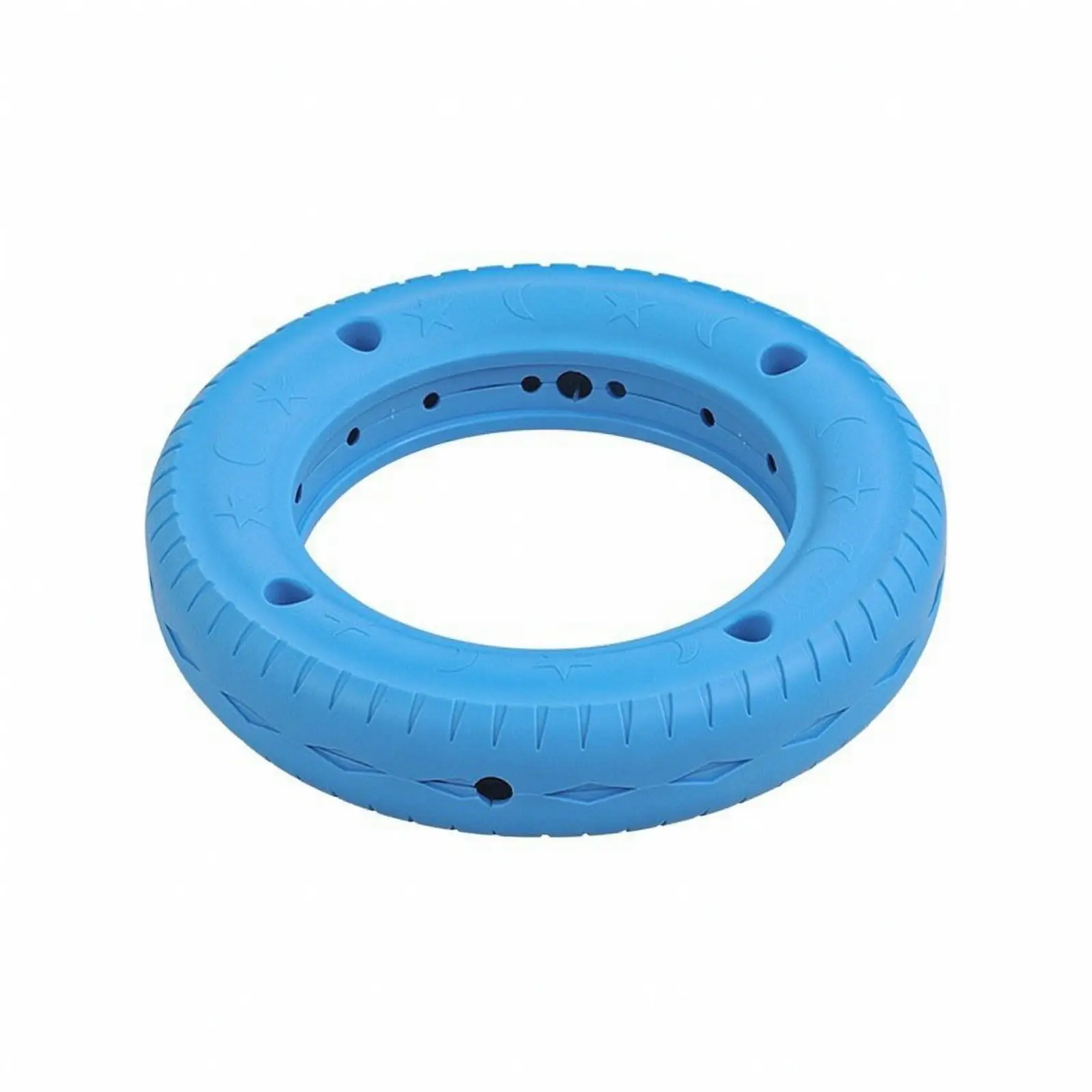 Kids Outdoor Tire Toy for Balance and Movement with Drainage Holes and Concave Bottom for Garden and Playground Fun