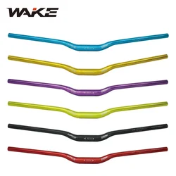 WAKE-Manillar de golondrina para bicicleta de montaña, accesorio de aleación de aluminio, textura mate, 720mm, 780mm, 31,8mm de diámetro, 313g