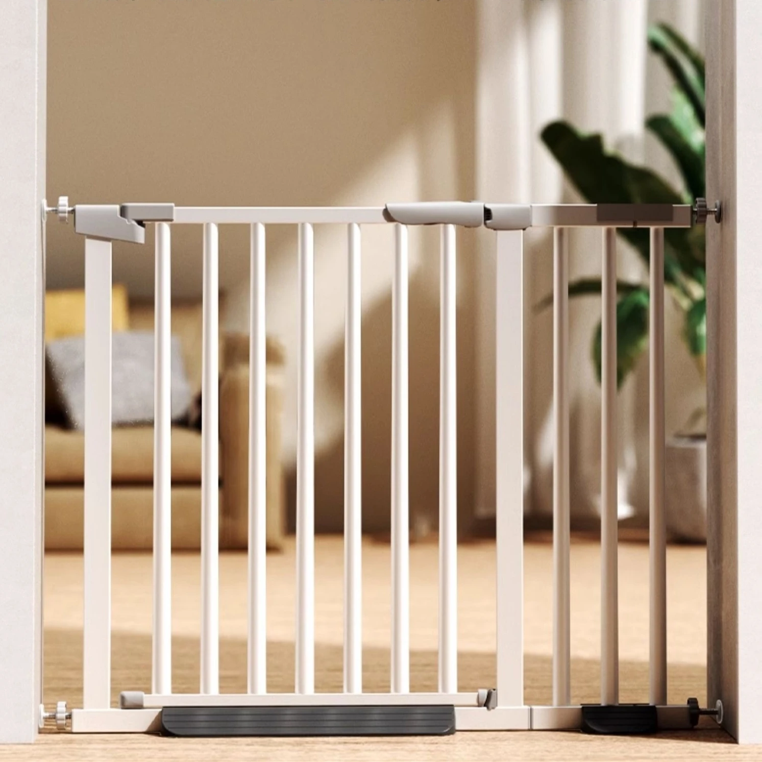 Children\'s Safety Barrier Childproof Gate Sturdy Security Door for Pet Child Stair Barrier Security Protection Baby Safety Gate