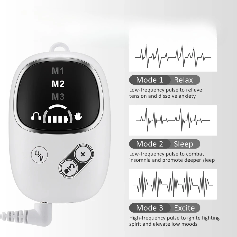 جهاز تحفيز الأذن لتخفيف الأرق وتعزز النوم السريع والنوم العميق والقلق والمخفف للاكتئاب #3