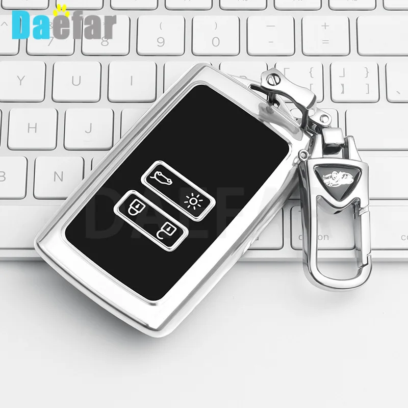 TPU Car Key Cover Case for Renault Koleos Kadjar Scenic Megane Sandero Espace Clio Captur Kangoo Laguna Talisman Twi Accessories