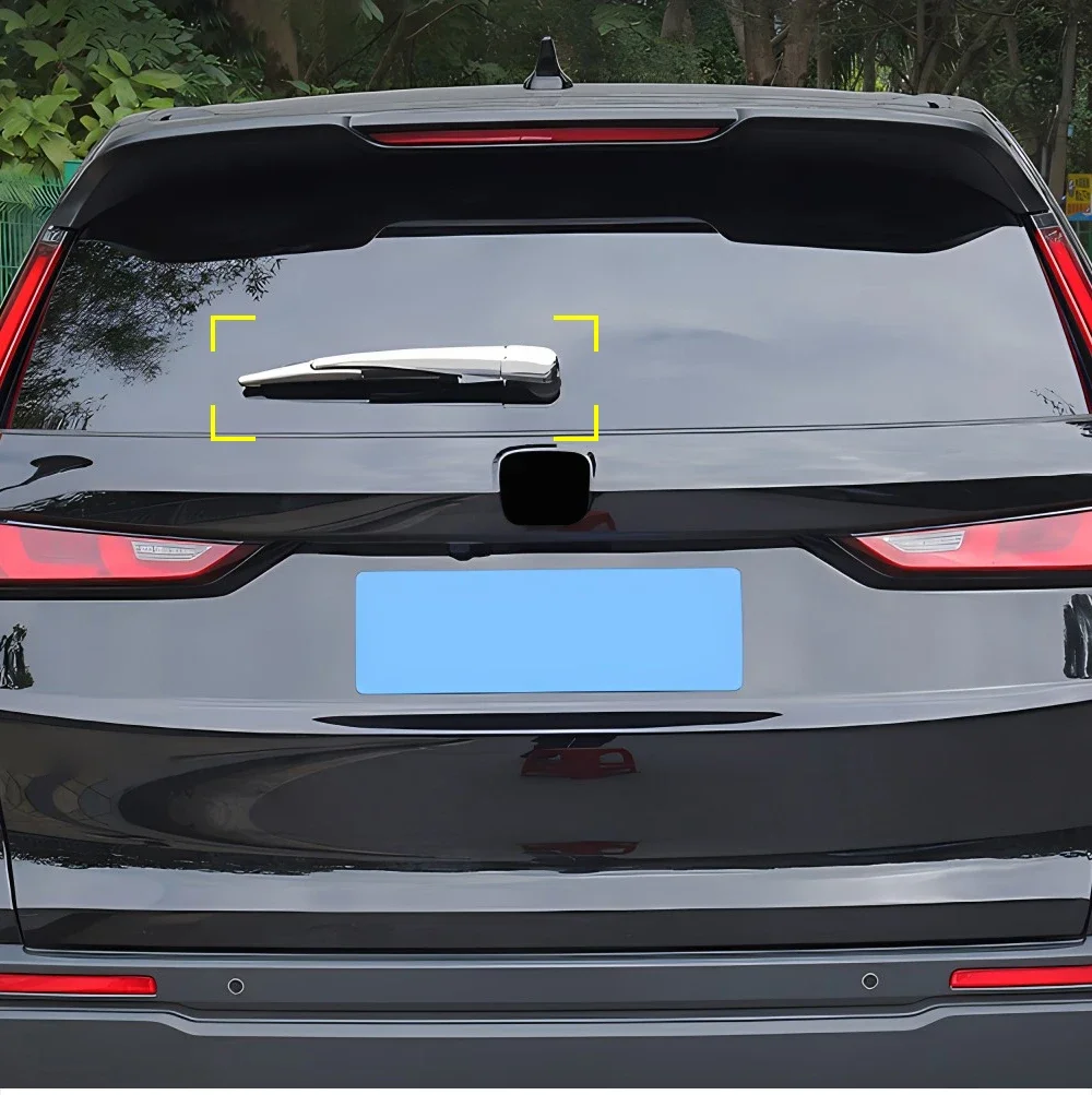 Für Honda CR-V CRV 6th Gen 2023 2024 2025 Hybrid Auto Hinten Wischer Abdeckung Hinten Fenster Wischer Düse Trim zubehör – Detail 11