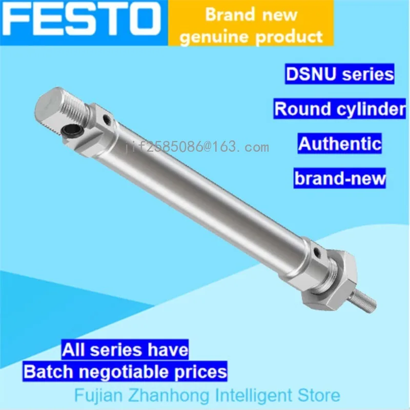 FESTO asli 19202 DSNU-16-80-P-A ISO Cyclinder, tersedia di semua seri, harga bisa dinegosiasikan, otentik dan terpercaya