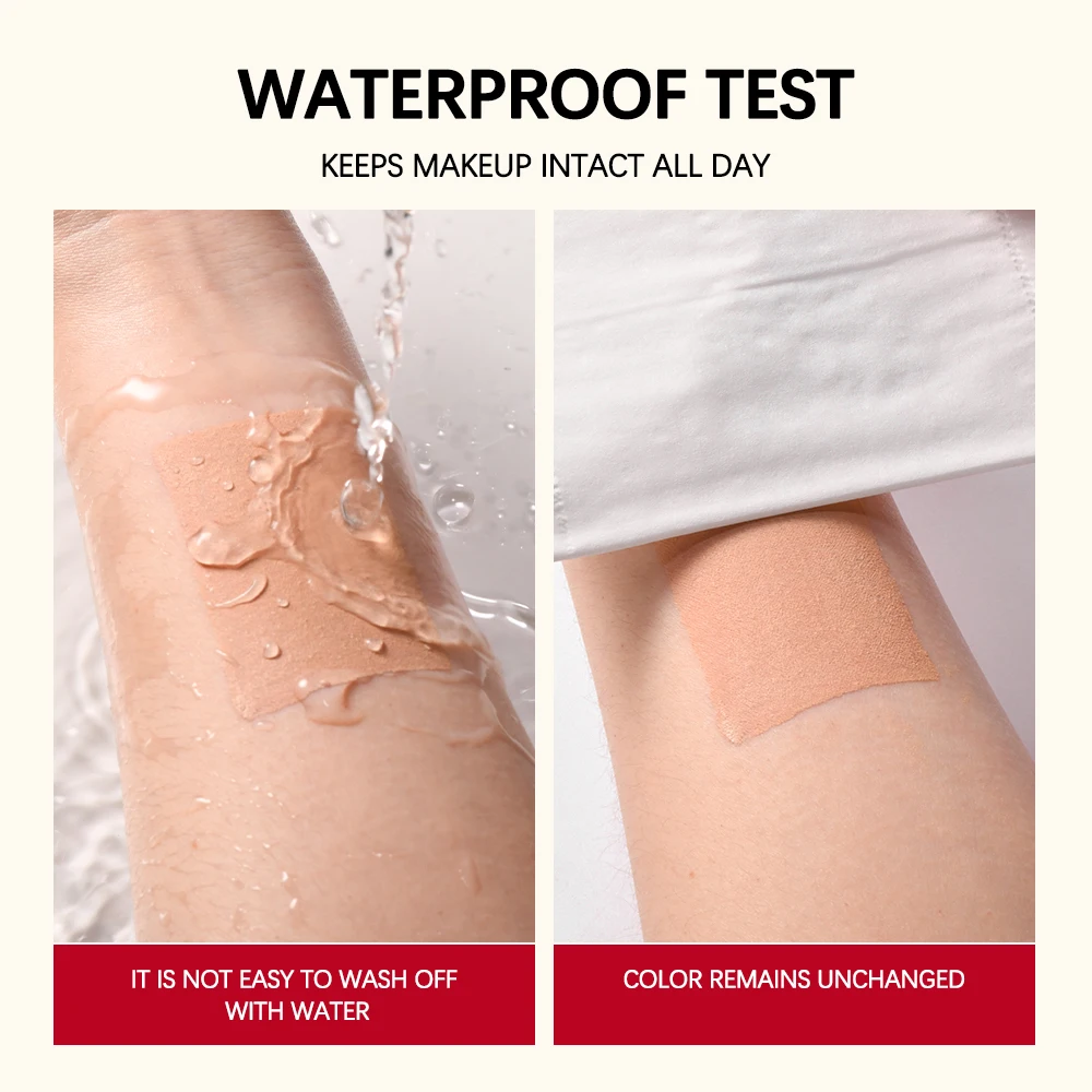 Fondotinta opaco Base sfocata Morbida messa a fuoco opaca Copertura completa Vestibilità naturale Trucco viso Correttore leggero a lunga durata BB Cream