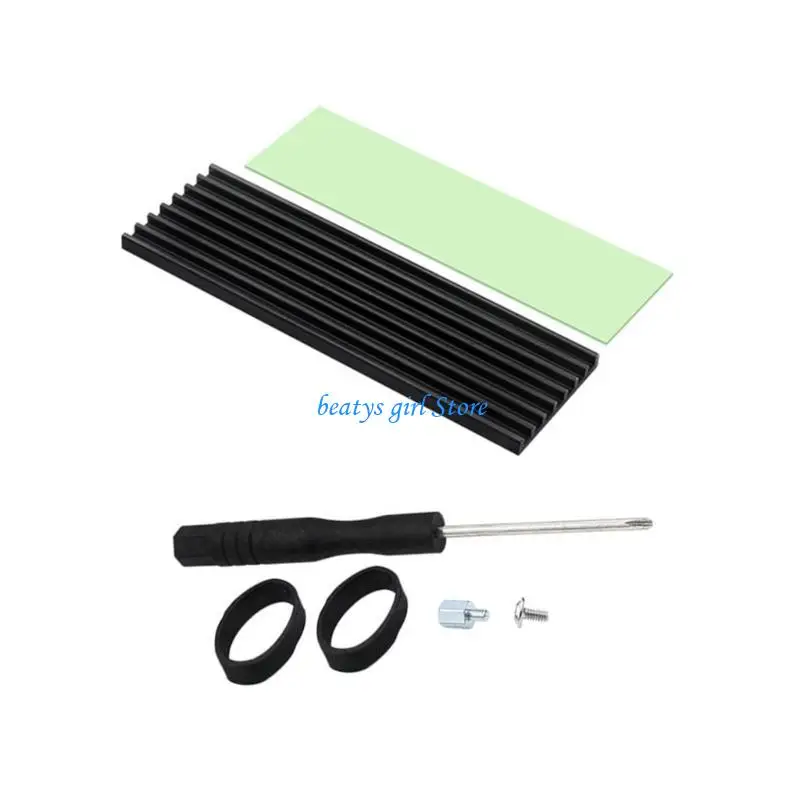 

C7AB SSD Heat Sink Aluminum Cooling Solution Heat Dissipation for NVME SSD