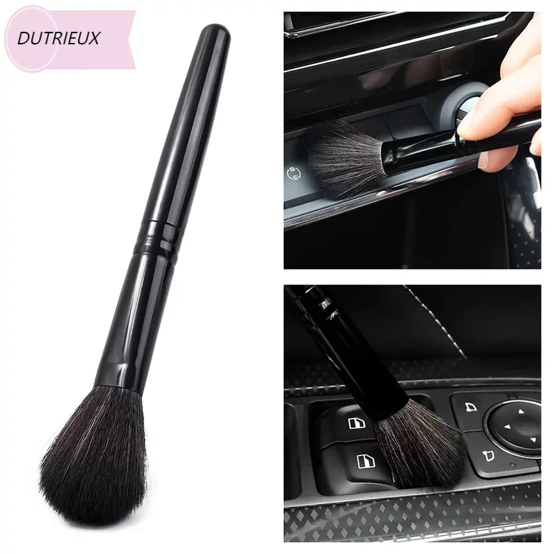 

Car Interior Brush Ultra-Soft Brushes Dash Air Outlet Duster Soft Bristles Brushes Portable Clean Detailing Brush Auto Accessory