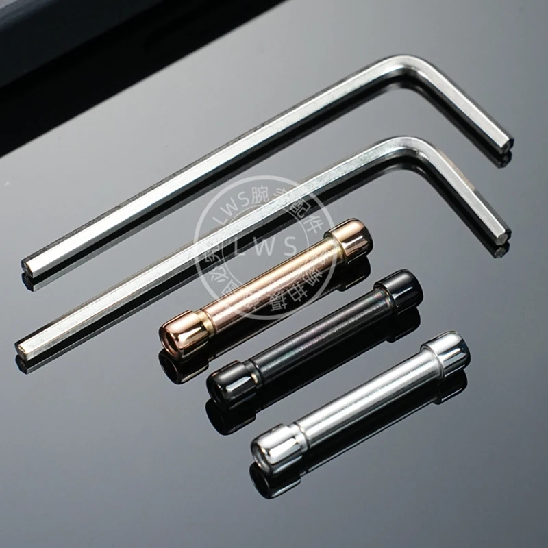 Connecting Rod for Tissot T141.807 Racing Series Ear Protection Screw Rod Rubber Strap Screw Connecting Rod Watch Accessories