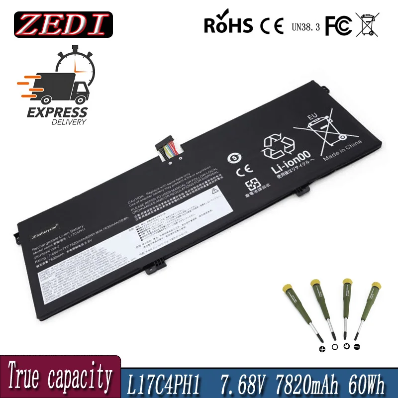 

ZWDI New L17C4PH1 Laptop Battery For Lenovo Yoga 7 Pro Yoga C930 C930-13IKB Yoga 7 Pro-13IKB Series L17M4PH2 L17M4PH1