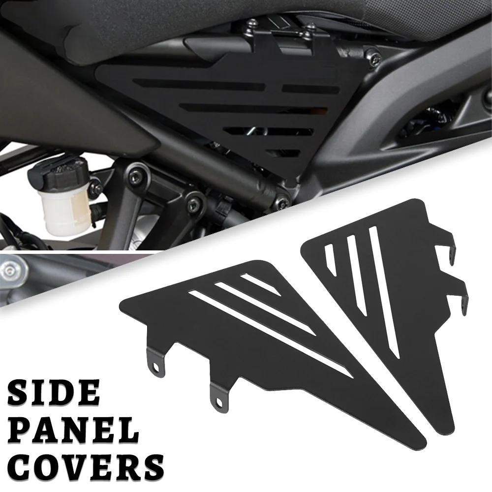 

Motorcycle Aluminum Side Panel Cover Protection Decorative Guard Accessories FOR YAMAHA XSR 900 XSR900 2017 2018 2019 2020 2021