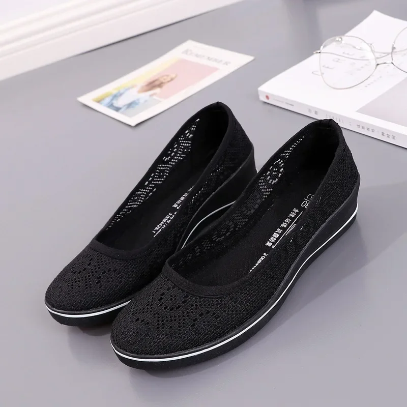 2024 New Canvas nurse shoes Solid Women Platform Casual Shoes Women Flat Bottom feminino Women shoes