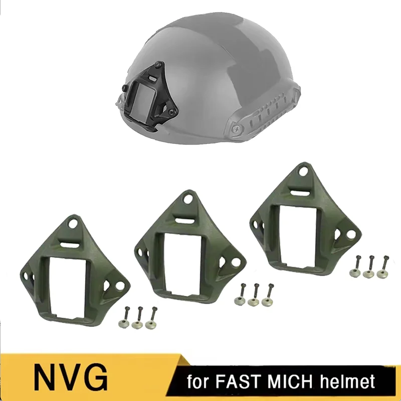 

For FAST MICH helmet mounting adapter, night vision goggle bracket, aluminum alloy NVG helmet bracket accessories