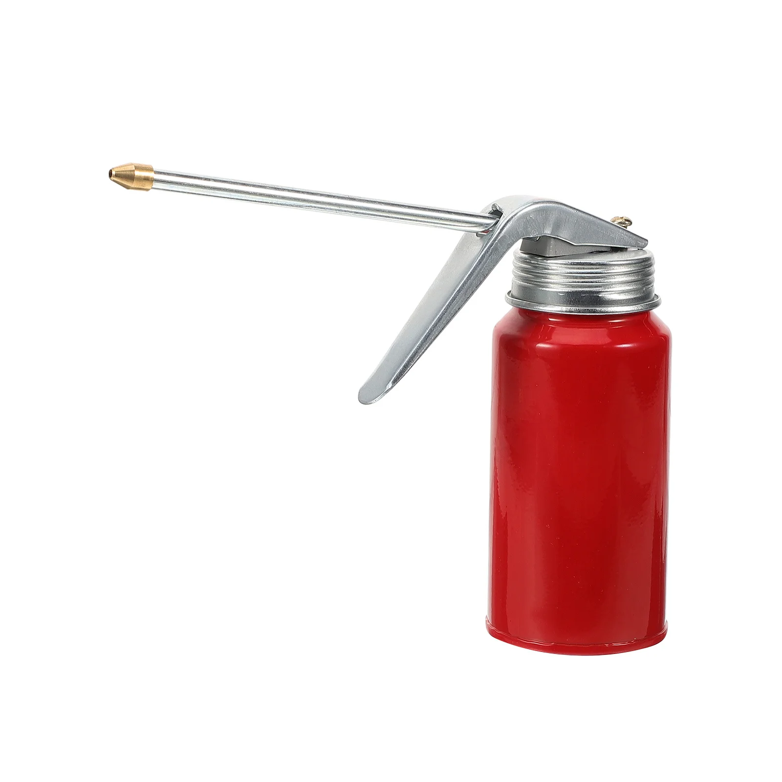 علبة زيت الضغط العالي 200 جرام مزيتة تزييت حمراء إبريق صغير علبة زيت معدنية للسيارة أداة ميكانيكي ذاتية الصنع #5