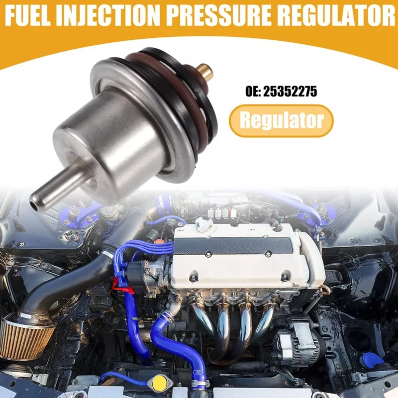 1 Piece PR4092 25352275 New Fuel Pressure Regulator Silver Automotive Supplies For Asia Topic 2009-2010