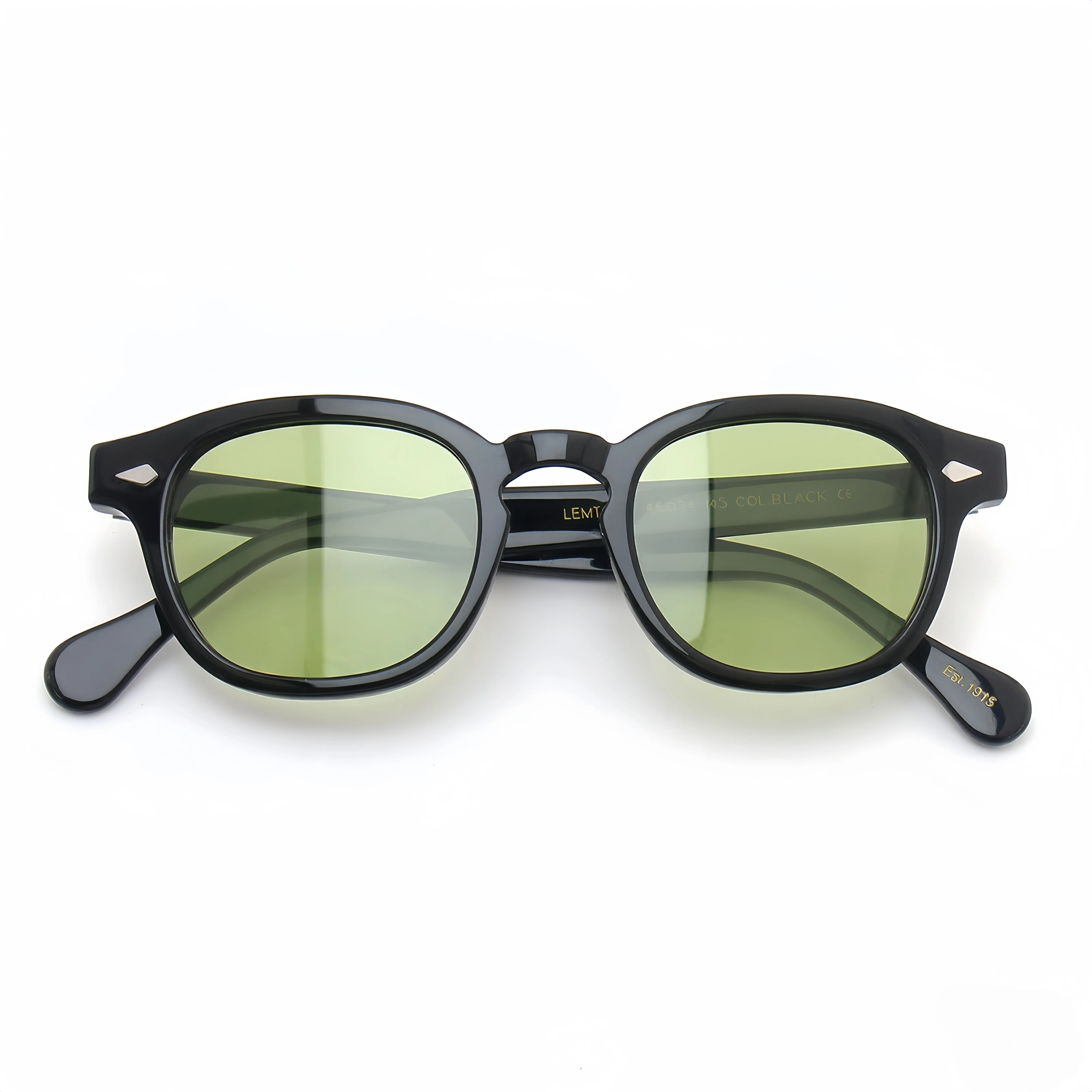 LEMTOSH Style Premium Moscot Design Klassische Retro-Sonnenbrille aus quadratischem Acetat, polarisiert, UV-Schutz für den Außenbereich, für Damen und Herren – Detail 16