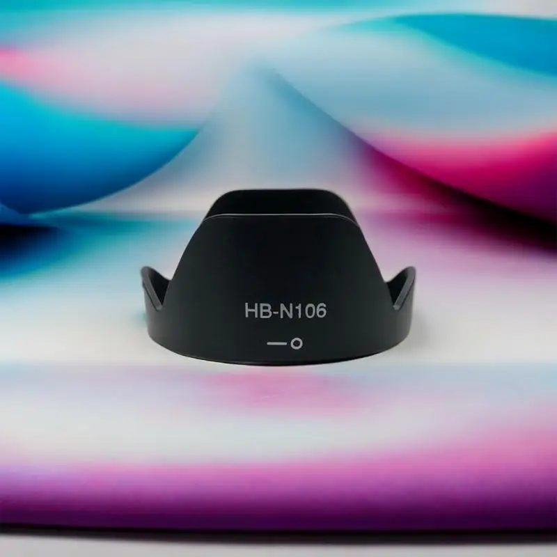 F62C HB-N106 Lens Hood for DSLR Cameras Lens Cap Cover for AF-P 18-55mm f/3.5-5.6G Lens Camera Lens Adapter