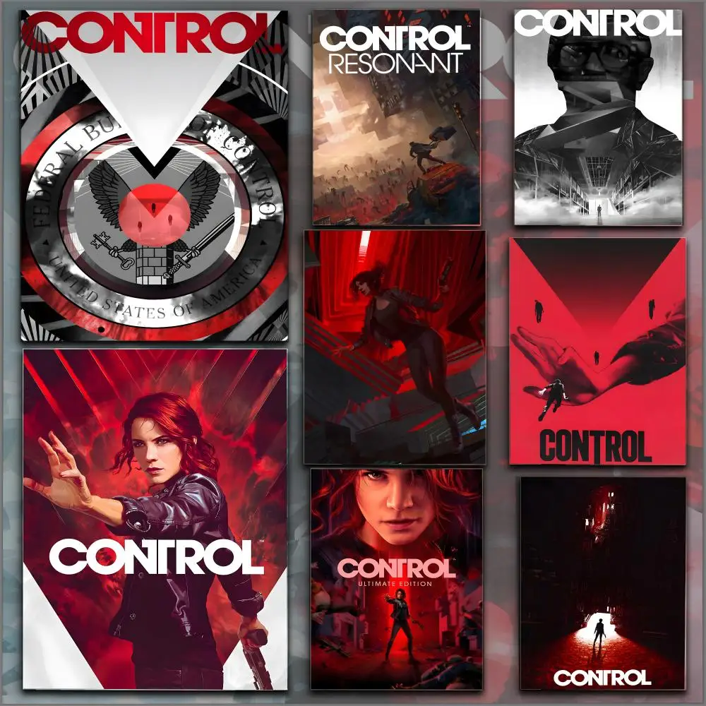 

Video Game C-Control Poster Creative Wall Art Stickers For Living Room Dormitory Bedroom Easy To Apply No Mess