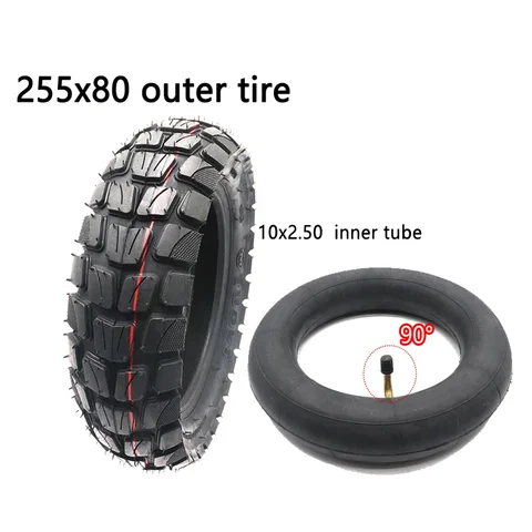 255x80 80/65-6 10x3,0-дюймовая внутренняя и внешняя шина для Kugoo M4 Pro Go Karts ATV Quad Speedway Zero 10X, камерные шины ...
