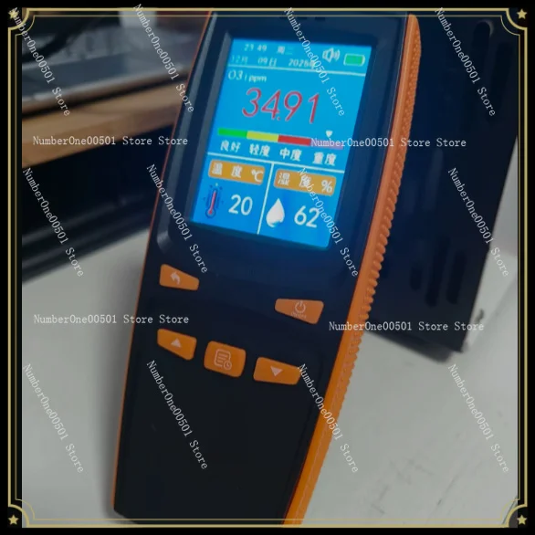 50Ppm Ozone Gas Concentration Detector High Precision Handheld Ozone O3 Tester Portable Analyzer