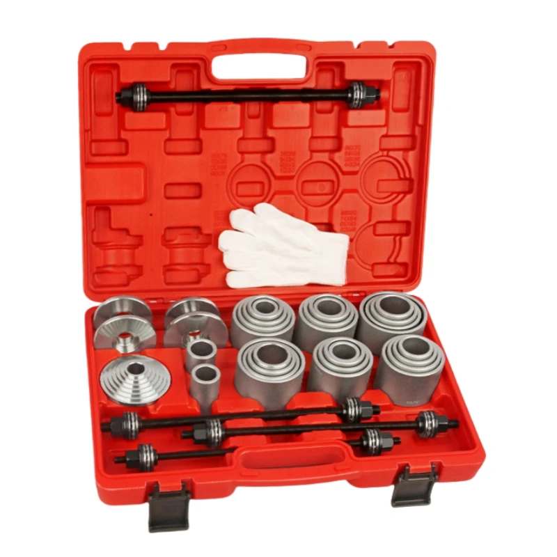 36pcs Auto Universal Removal Installation Bushes Bearings Tool Kit Removal Insertion Tool Set 45# Carbon Steel