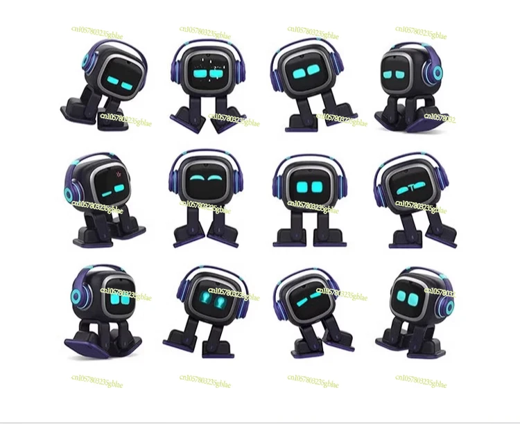 Emo Robot Intelligent Lighting Stickers Earphone Fashion Accessories Do Not Include Robot Body Clothing