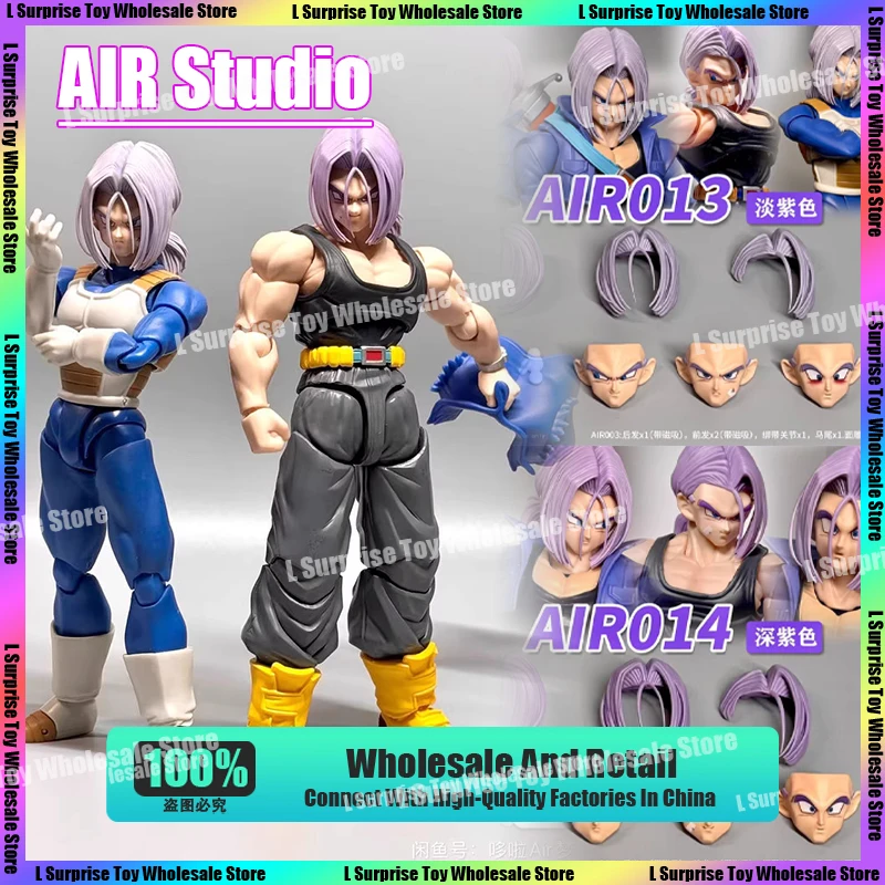

В наличии Air Studio Dragon Ball SHF Super Saiyan Плавки Аксессуары для головы Скульптура головы Аниме Фигурки Модель Игрушки Подарки