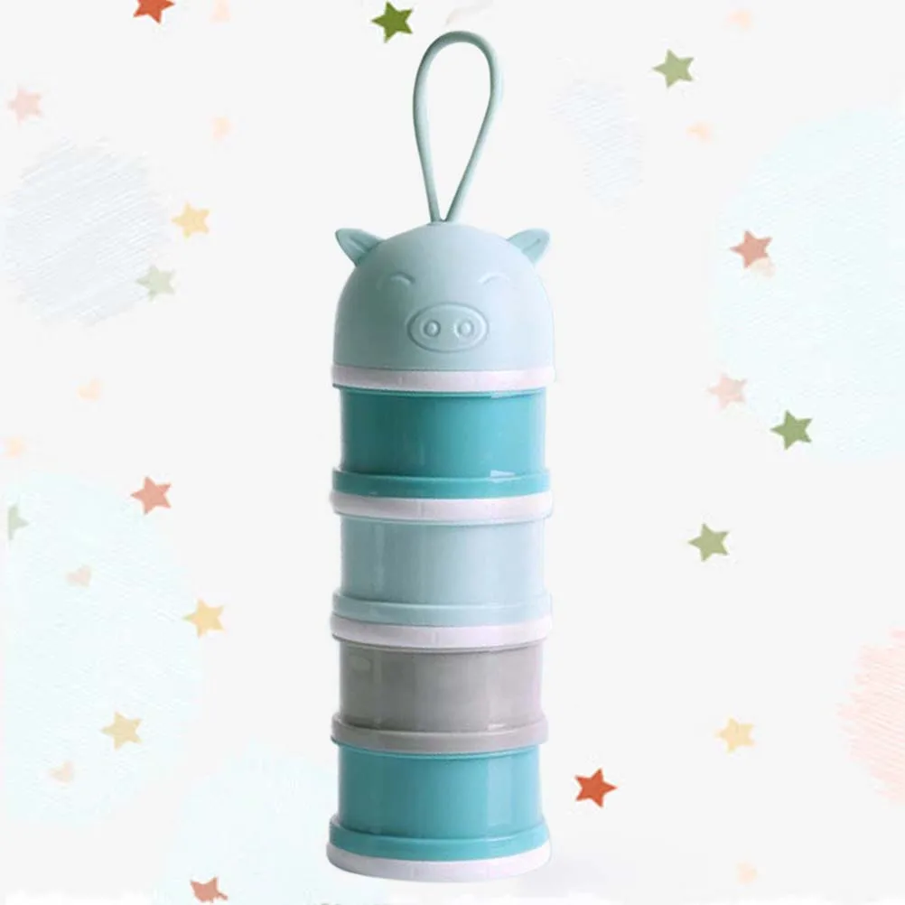 

Portable Container Creative Food Storage Box Snacks Container Non-Toxic Snacks Box Safe For Blue