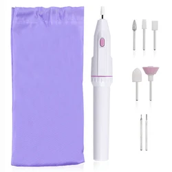 A Set Drill Equipments with 7 Drill Screw Epoxy Resin Jewelry Making Tools Grinding Polishing Tools for Jewelry Craft DIY