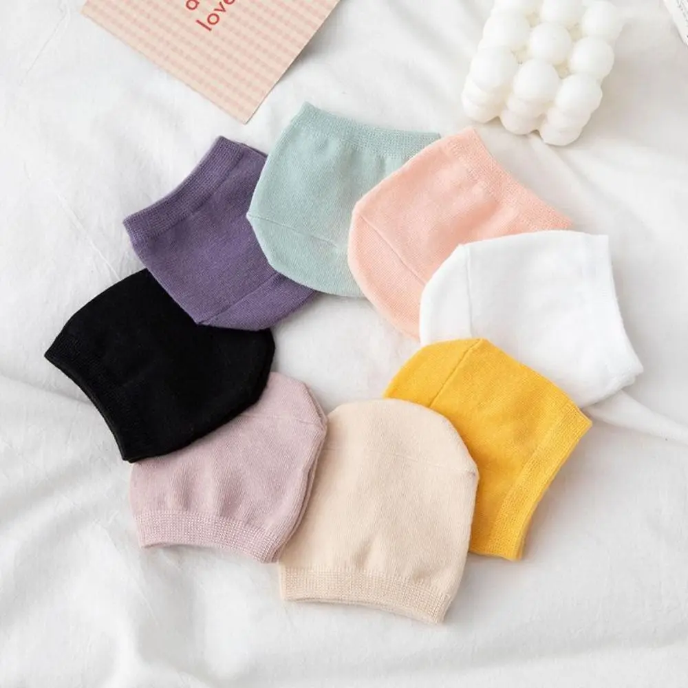 New Pure Cotton Invisible Half Sock Silicone Anti-slip Hidden Female Socks Toe Covers Front Half Foot Socks