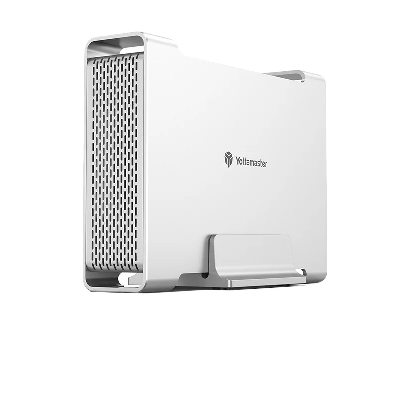 

Double disk hard disk array box 3.5 inch mechanical double disk RAID external box usb3.0 interface