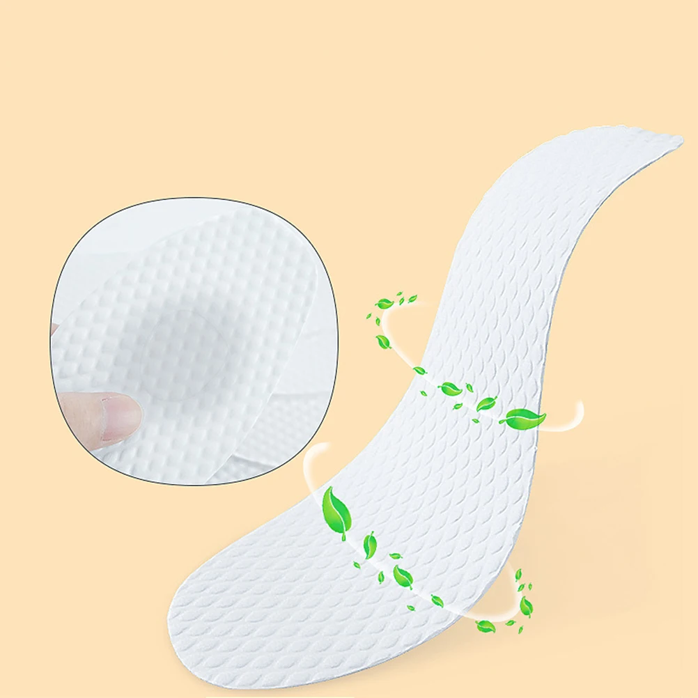 

10 Pairs Deodorant Insoles for Men Women Breathable Foot Pads Shoe Dehumidifier Summer Sports Disposable Anti Odor Ergonomic