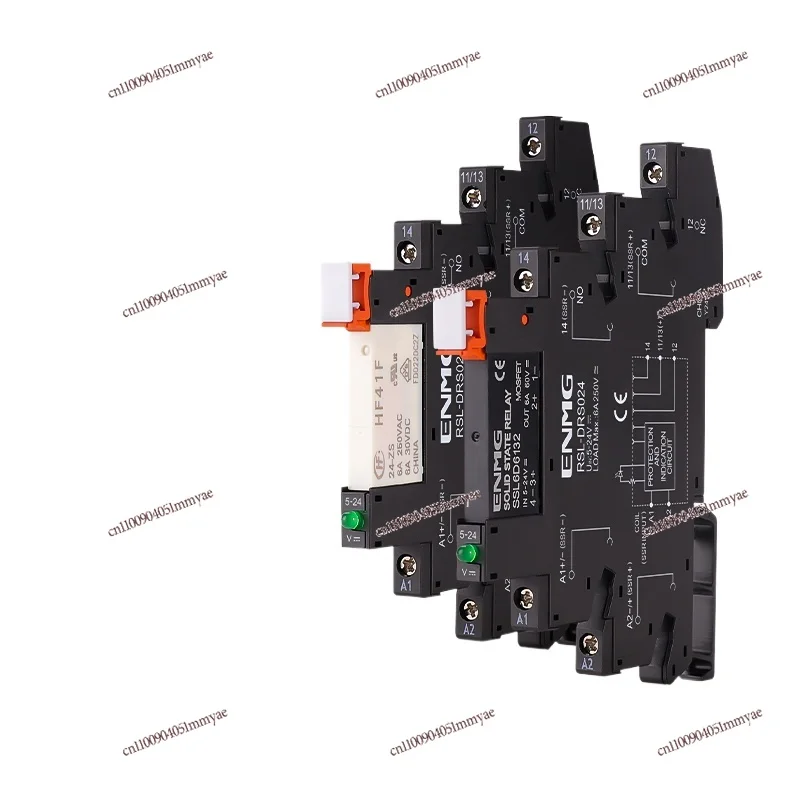 

Ultra-thin Intermediate Relay Hongfa HF41F-24-ZS Thin Chip Terminal Solid State Module Group 24Vdc