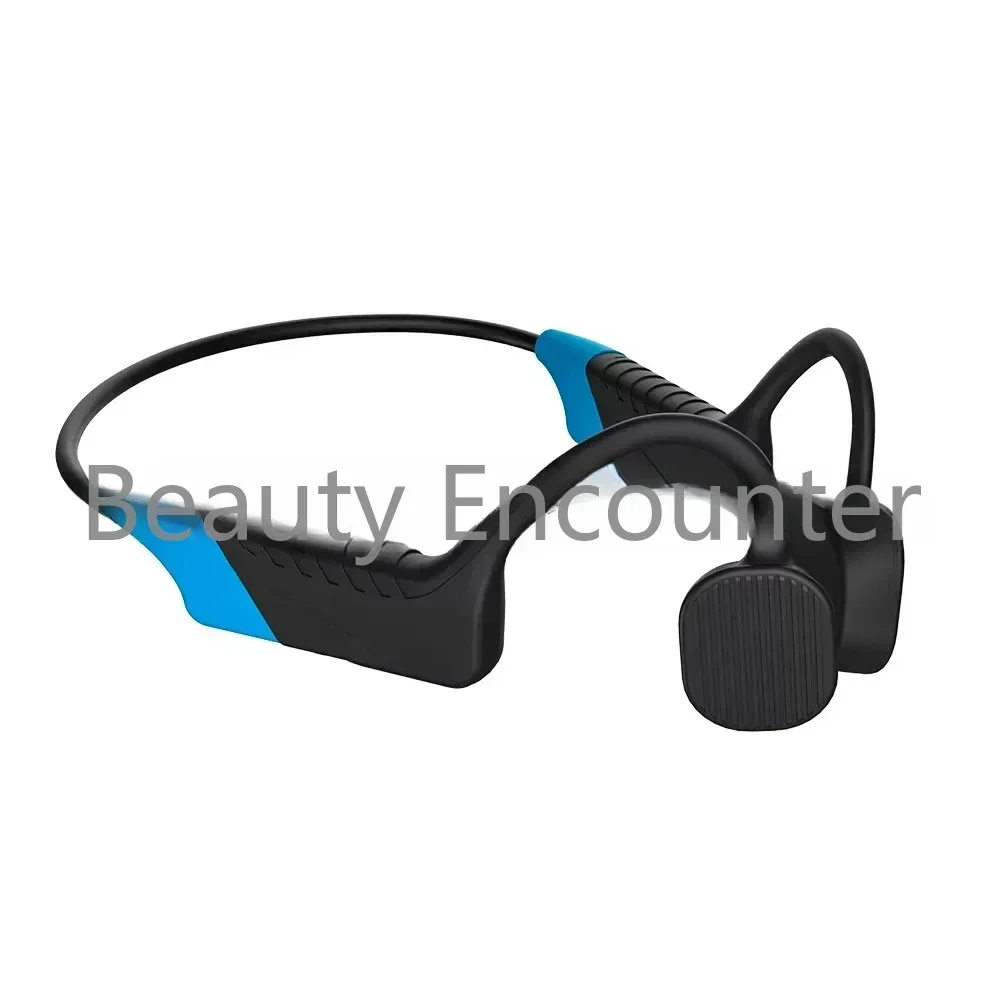 Ear Hook Wireless Bluetooth Swimming Training Headphones Headset Earphone FM Transmitter Bone Conduction Earphone Receiver