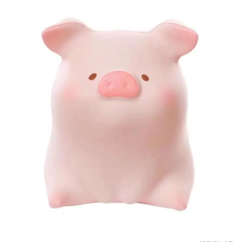 

Модная декомпрессионная игрушка Lulu Pig с медленным отскоком, кавайная кукла из искусственной кожи, подарок, аниме, аксессуары для офиса