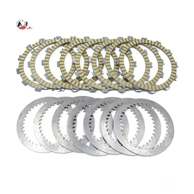 

A10E-Motorcycle Friction Clutch Plates With Steel Plate For Kawasaki KLX450R KX450F For Honda CR250R CRF450R