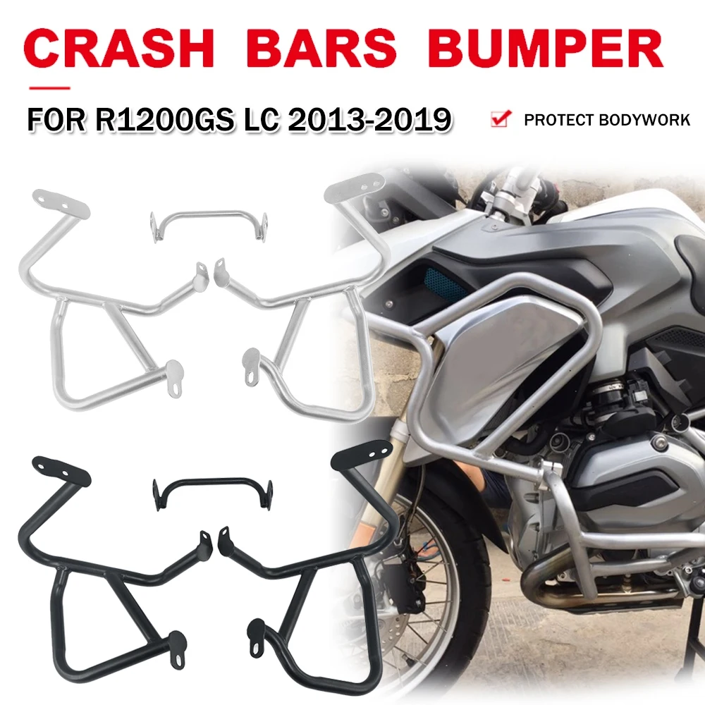 

Lower Bumpers For BMW R1200GS R1200LC 2013-2019 R1200 GS LC Motorcycle Frame Cover Protection Bumper Engine Guard Crash Bar