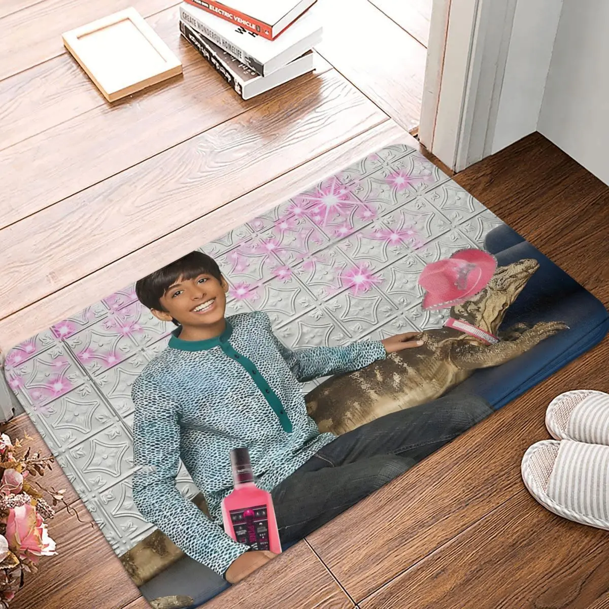 Icarly Bath Non-Slip Carpet Ravi Whitney Cowgirl Kipling Bedroom Mat Welcome Doormat Home Decor Rug