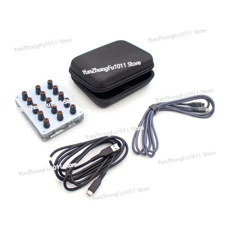 15-Knob MI DI CC Controller with Customizable Mapping