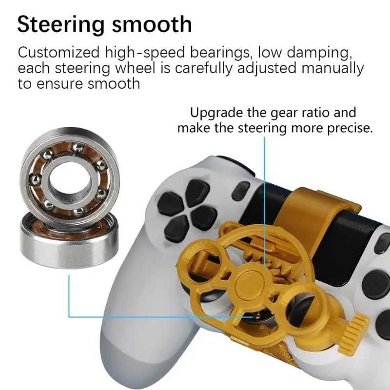 Mobile Game Pad Mini Steering Wheel Game Joystick Games Auxiliary Controller Game Simulation Simulator Gamepad For Accessories