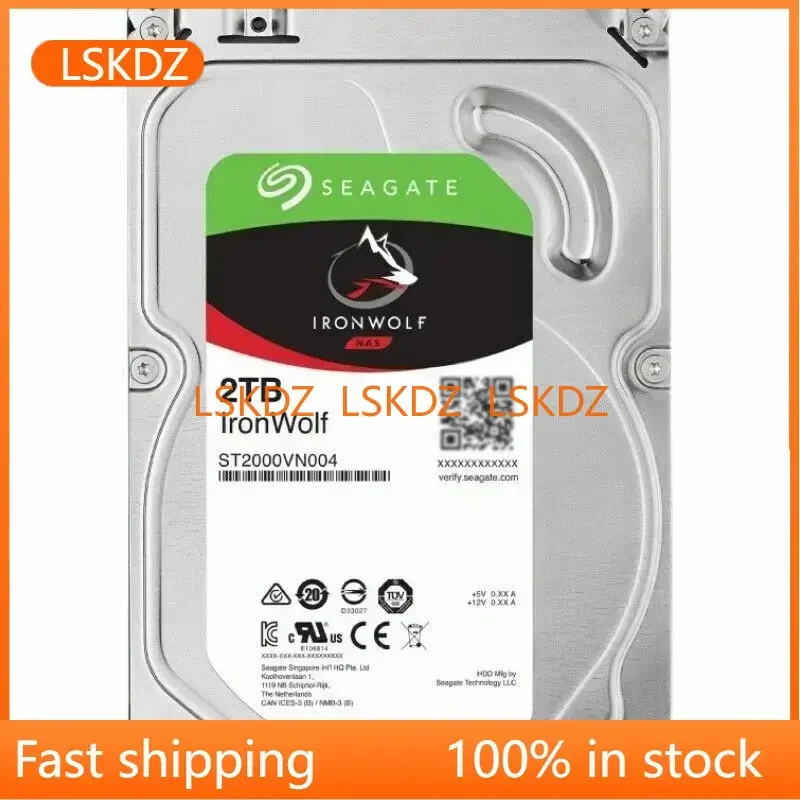 

FOR Seagate IronWolf 2TB Internal 5900RPM 3.5" (ST2000VN004) NAS