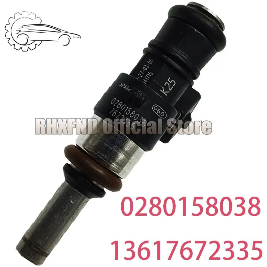 0280158038 13617672335 Fuel Injector for BMW R1200 F 650 GS ST R T High-Quality Fuel Injector