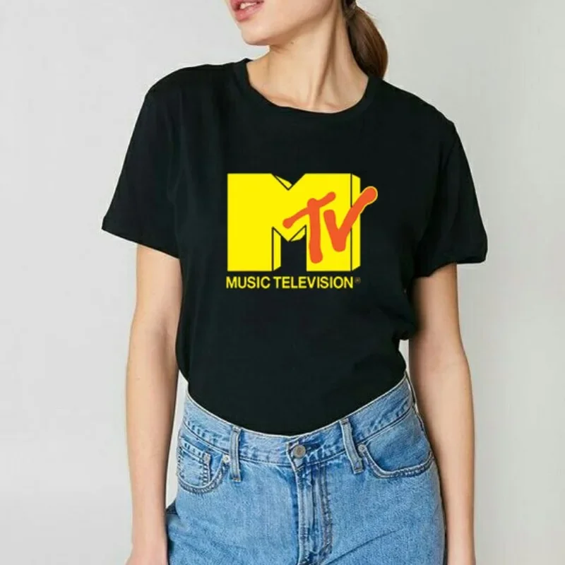 Classic MTV Logo Spring Break 87' Graphic Shirt Family Vacation Cotton T-Shirt Matching Birthday Gifts Casual Style Streetwear