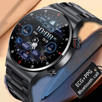 For VIVO X Fold + Xiaomi Mi Note 3 Honor Magic Oppo R9s Plus Smartwatch Men Watch Sports Fitness Bracelet BT Call Wristwatch