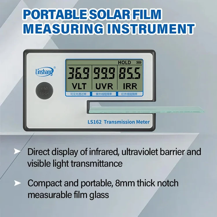 Transmission Meter Nano Ceramic Testing Machine 950nm 1400nm Solar Window Tint Film Tester