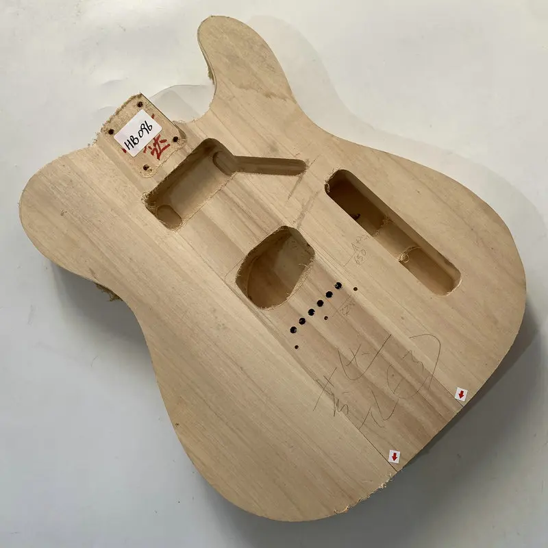 AB453/HB096 Solid ASH Wood Tele Guitar Body No Paints Unfinished DIY Guitar Parts Replace Accessories for TL Electric Guitar