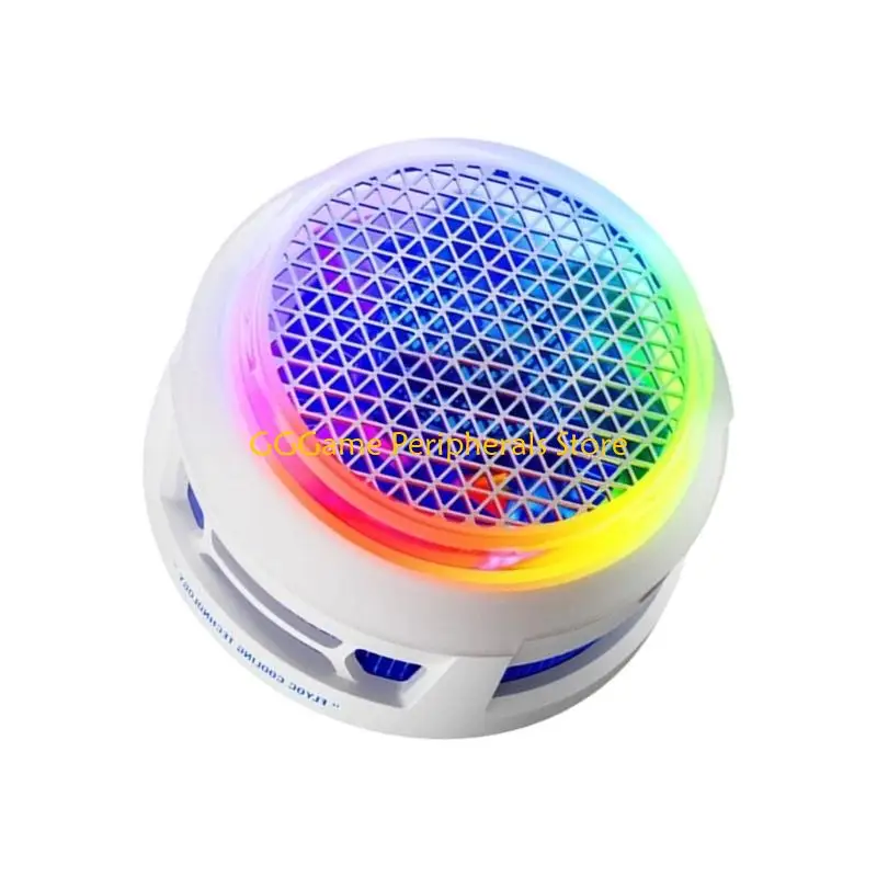 U55B Cooling Fan with Light & Intelligent Temperature Control for Phone Tablet