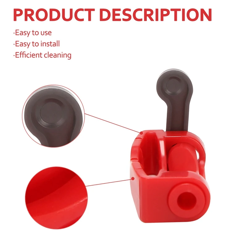 Trigger Lock for Dyson V6 V7 V8 V10 V11 Vacuum Cleaner, Power Button Lock Accessories, Free Your Finger Red