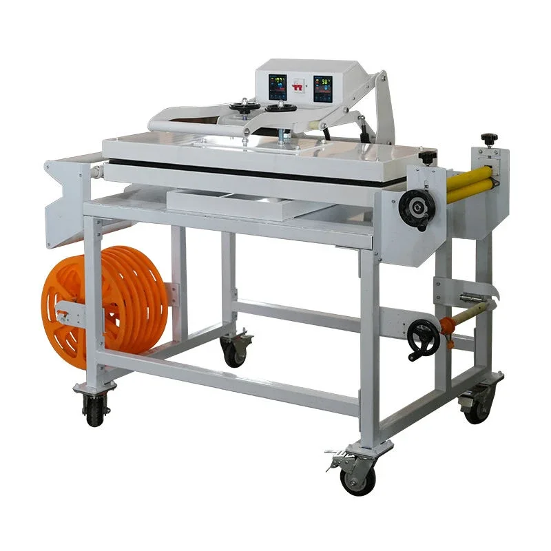 Printing Roll Double Heating Platens Large Size for  70x90/30x100 Heat Press Machine With Movable Base