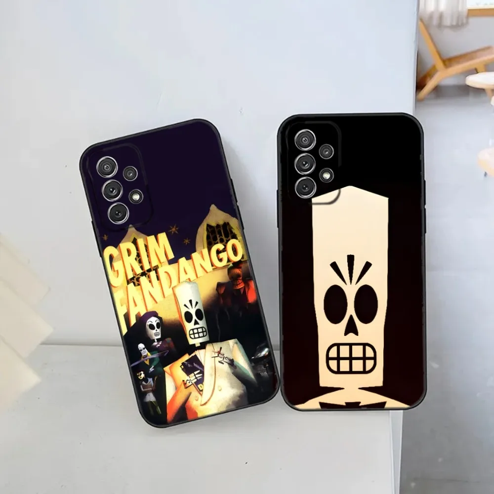 

Game Grim Fandango Phone Case For Samsung S21,S22 Ultra,S20,S30 plus,S22 plus,S23,S30 ultra 5G Silicone Cover