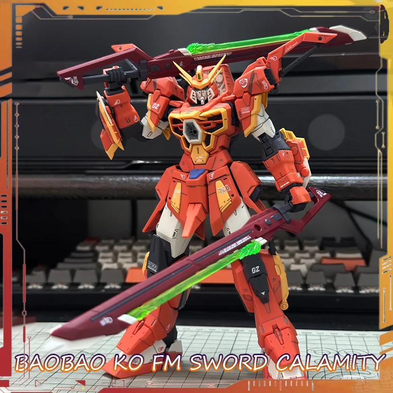 

BAOBAO MENGHU Model KO FM PB Sword Calamity Action Figure GAT-X131 1/100 Scale Assembly Model Kit Seed Anime Decor Birthday Gift