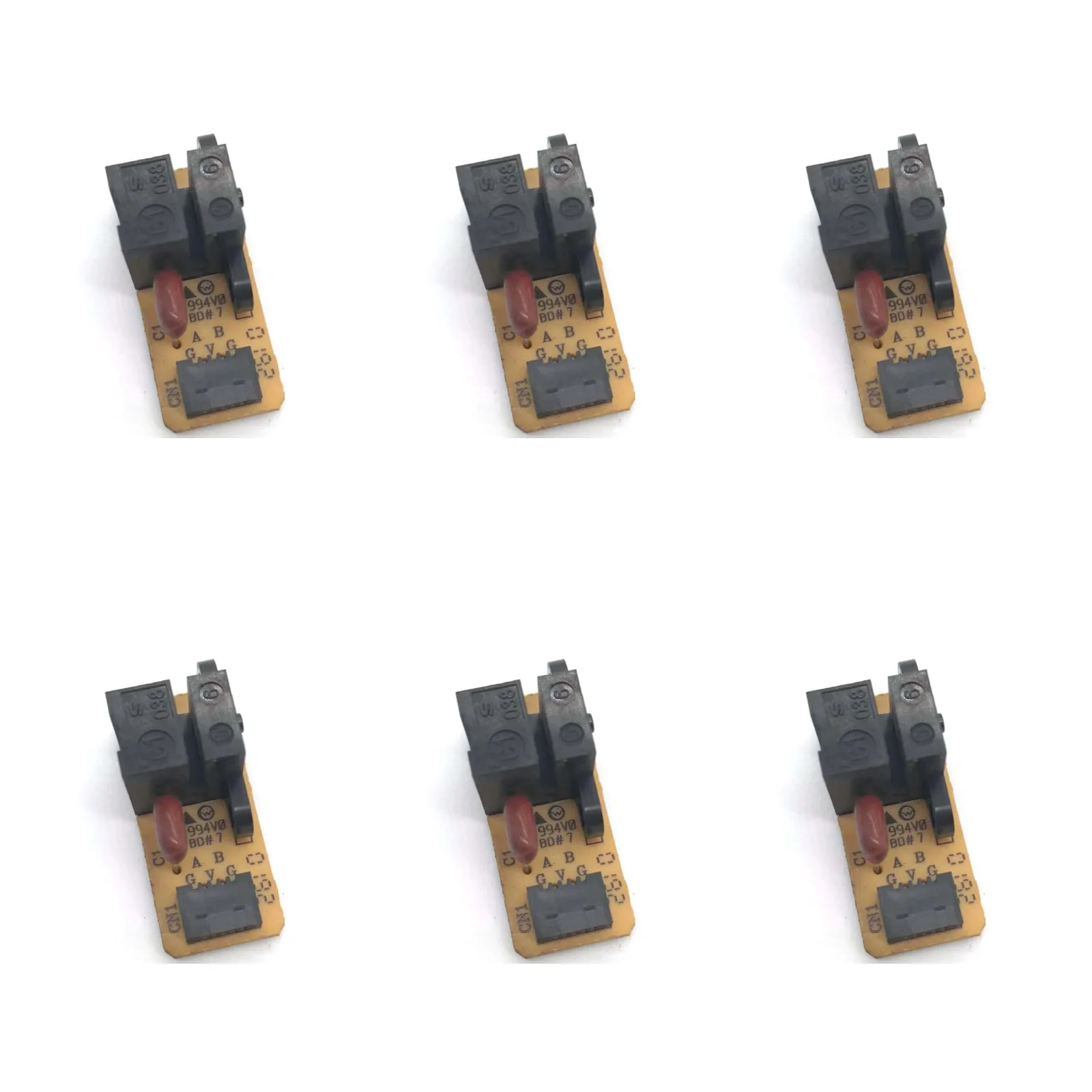 6pcs PF Encoder Sensorgrating Disk Sensor Fits For Epson 1300 1390 r1430 l1800 R1390 me1100